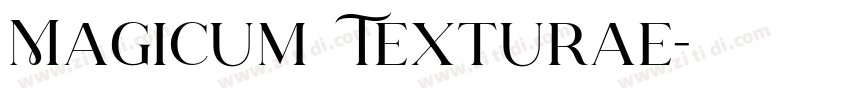 Magicum Texturae字体转换